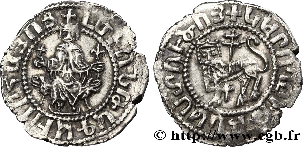 CILICIA - KINGDOM OF ARMENIA - LEO I King of Armenia Tram d’argent n.d. Sis VF