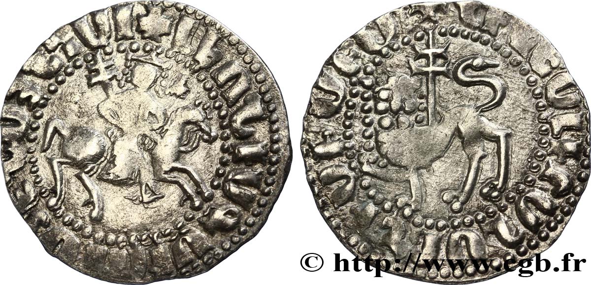 CILICIA - KINGDOM OF ARMENIA - LEO I King of Armenia Tram d’argent n.d. Sis XF
